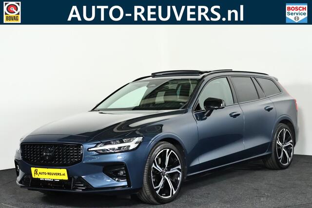 Volvo V60 2.0 B4 Ultimate Dark / Opendak /Leder / HUD / Pilot Assist / HarmanKardon / CarPlay