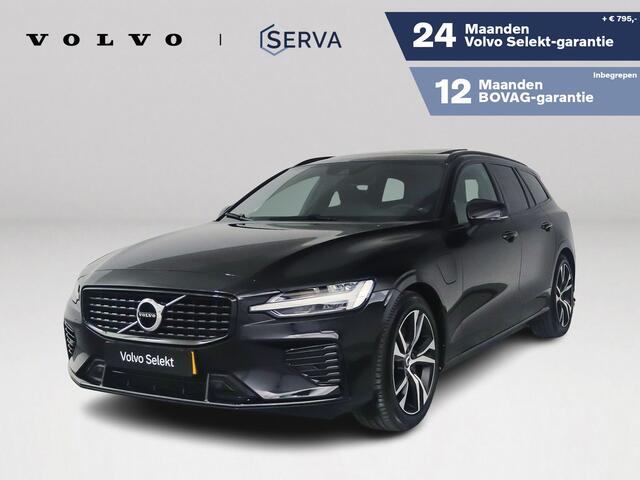 Volvo V60 T6 Plug-in hybrid AWD Plus Dark | Panoramadak | Parkeercamera | Stoel- en stuurverwarming | Trekhaak
