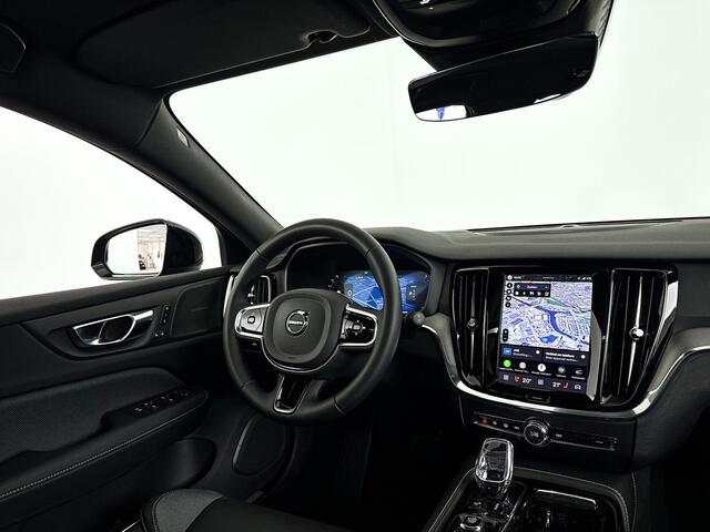 Volvo V60 T8 Plug-in hybrid AWD Plus Dark | SOH 100% | Panoramadak | 360° camera | Head-up display | Harman Kardon | Stoel- en stuurverwarming | Trekhaak