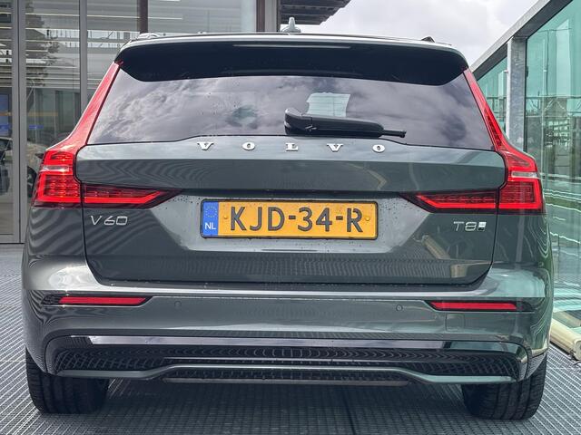Volvo V60 2.0 T8 Plug-in hybrid AWD Plus Dark PHEV, Automaat, Panoramadak, Trekhaak semi elektrisch wegklapbaar, Head-up display, 360 graden parkeercamera,