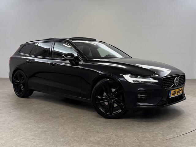Volvo V60 2.0 B4D R-Design | Black Edition | Pano | Memory | HuD | B&W | Virtual | 360° Camera | Carplay | Trekhaak