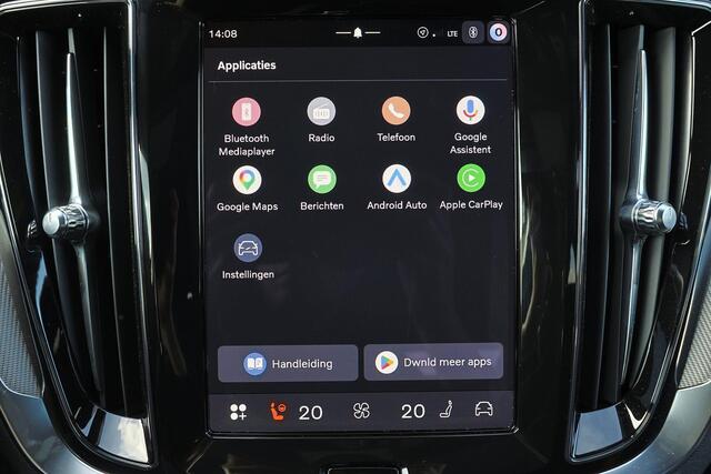 Volvo V60 T6 Recharge AWD Plus Dark - Panorama/schuifdak - IntelliSafe Assist & Surround - 360º Camera - Harman/Kardon audio - Verwarmde voorstoelen, stuur & achterbank - Parkeersensoren voor & achter - Elektr. bedienb. voorstoelen met geheugen - Head up display - Extra getint glas - 19' LMV