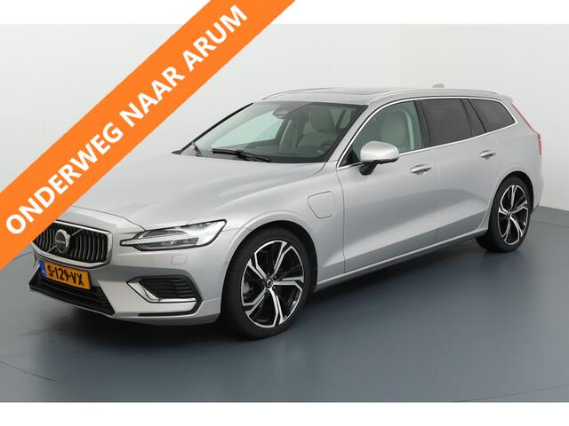 Volvo V60 2.0 T6 Plug-in hybrid AWD Ultimate Bright BOMVOL | PANO | TREKH. | 360° | MASSAGE