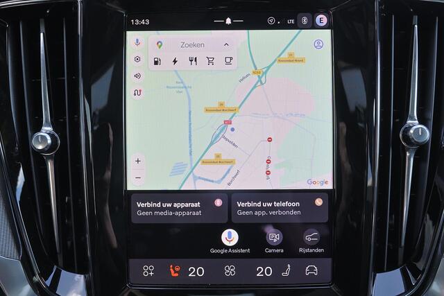 Volvo V60 T6 Recharge AWD Plus Dark - Panorama/schuifdak - IntelliSafe Assist & Surround - 360º Camera - Harman/Kardon audio - Verwarmde voorstoelen, stuur & achterbank - Parkeersensoren voor & achter - Elektr. bedienb. voorstoelen met geheugen - Head up display - Extra getint glas - 19' LMV