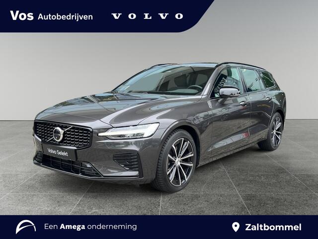 Volvo V60 2.0 T6 Plug-in hybrid AWD Plus Dark l Verwarmbare Voorruit l Trekhaak l 360 camera l