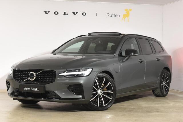 Volvo V60 T8 455PK Plug-in hybrid AWD Plus Dark Adaptive Cruise Control / 360 Camera / Harman Kardon / Head-up display / Panorama schuifdak / Stoel- en stuurverwarming / Stoelverwarming achter / Trekhaak elektrisch wegklapbaar / Elektrische stoelen met geheugen – foto 2