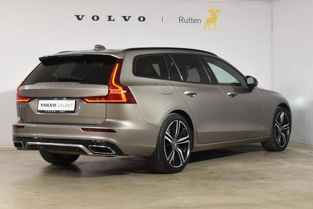 Volvo V60 T8 Twin Engine 390PK Automaat AWD R-Design / Adaptive Cruise Control / 360 Camera / Harman Kardon / Stoel- en stuurverwarming / Stoelverwarming achter / Trekhaak elektrisch wegklapbaar / Elektrische stoelen met geheugen – foto 5