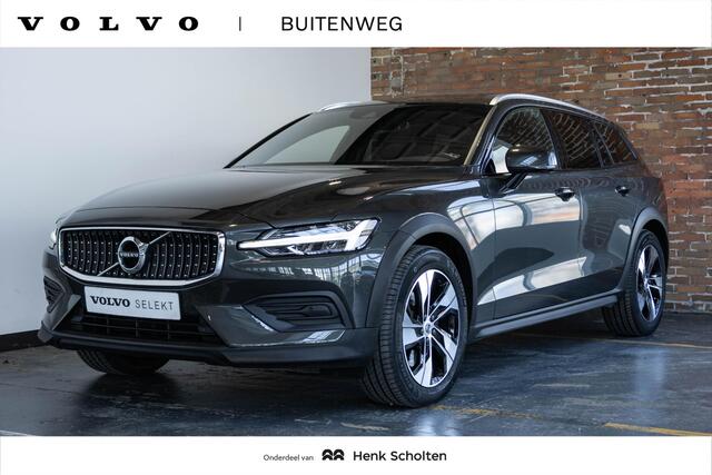 Volvo V60 CROSS COUNTRY T5 Automaat AWD Pro | 1ste eigenaar | Dealeronderhouden | Harman Kardon premium audio| Adaptive cruise control | Stoelverwarming | Volvo on Call | Parkeerverwarming | Driver Alert Systeem | Schuif/kanteldak | Parkeercamera | Parkeersensoren voor + achter 
