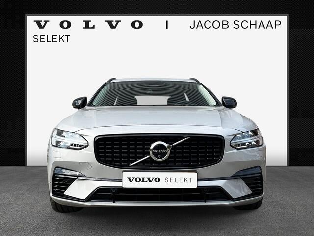 Volvo V90 2.0 T6 Plug-in hybrid AWD Ultra Dark / 360 Camera / Head-Up / Schuif/kanteldak / Trekhaak / Blis /