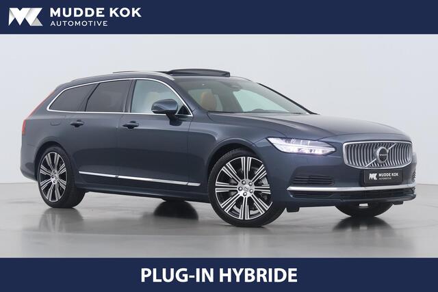 Volvo V90 T8 Plug-in hybrid Ultra Bright | Luchtvering Achter | Bowers&Wilkins | Head-Up | Massage+Ventilatie | 360° Camera