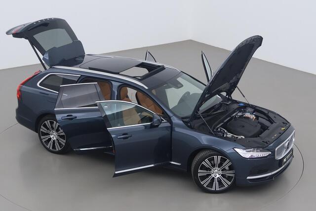 Volvo V90 T8 Plug-in hybrid Ultra Bright | Luchtvering Achter | Bowers&Wilkins | Head-Up | Massage+Ventilatie | 360° Camera