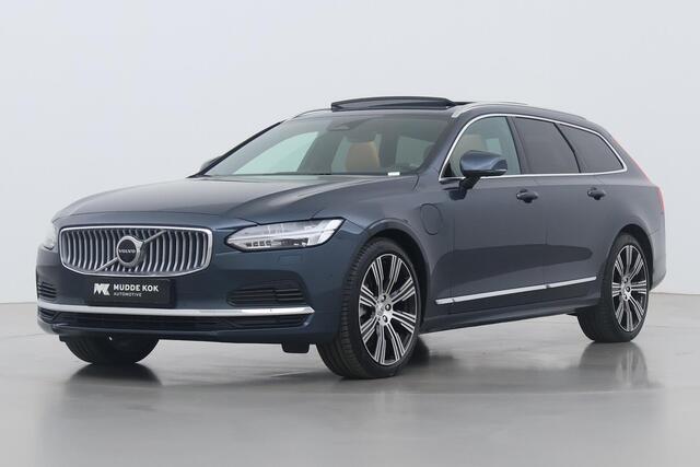 Volvo V90 T8 Plug-in hybrid Ultra Bright | Luchtvering Achter | Bowers&Wilkins | Head-Up | Massage+Ventilatie | 360° Camera