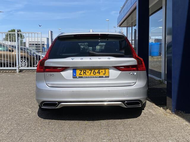 Volvo V90 2.0 T4 Business Sport / Automaat / NL-Auto / Dealer-Onderhouden / 1e-Eigenaar / R-Design / Polestar-Engineered / Apple-Carplay & Android-Auto / Luxe Vol-Leder / Stoelverwarming / Harman-Kardon / Keyless / LED / DAB Radio-Bluetooth / Navi / Adaptieve Cruis