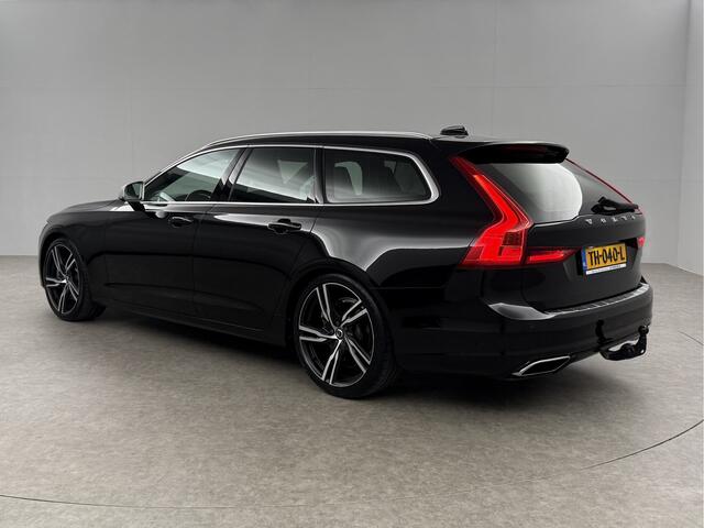Volvo V90 2.0 T4 R-Design 190PK LED Trekhaak Camera LED Harman/Kardon Carplay Memory Leder Clima Navi 20"LMV PDC
