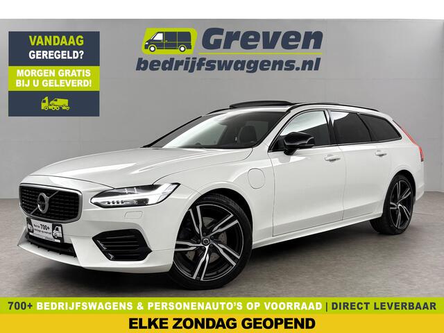 Volvo V90 2.0 T8 AWD R-Design bowers&wilkins 341PK 360 Camera Pano LED Virtual Sfeer Trekhaak Carplay Cruise Clima Leder Memory Head up Display 20"LMV Navi PDC