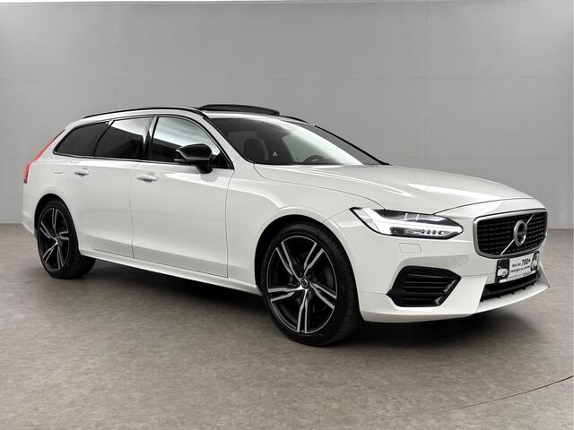 Volvo V90 2.0 T8 AWD R-Design bowers&wilkins 341PK 360 Camera Pano LED Virtual Sfeer Trekhaak Carplay Cruise Clima Leder Memory Head up Display 20"LMV Navi PDC