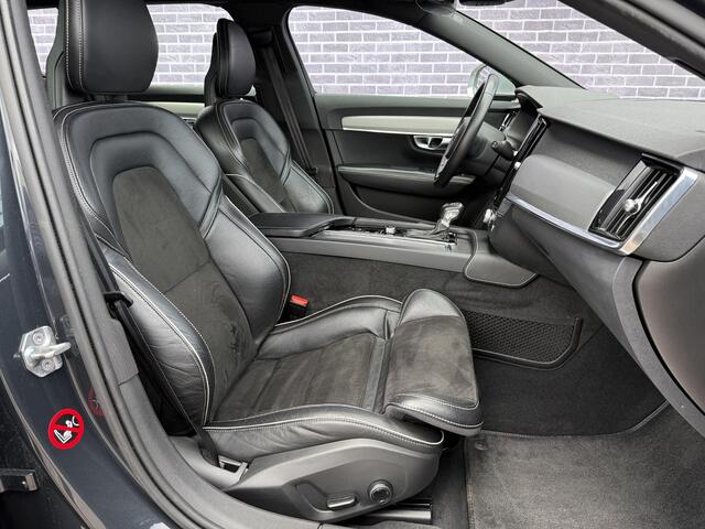 Volvo V90 2.0 D3 R-Design | Stoelverwarming V+A | Standkachel | Parkeersensoren V+A | BLIS | Adaptieve cruise control | Pilot assist | Stuurverwarming |