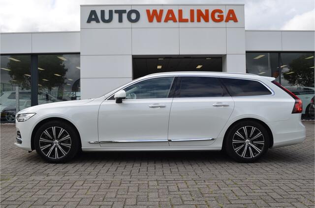 Volvo V90 2.0 B4 Inscription 2x Memory stoel | Pilot assist | Harman Kardon | Dodehoeksensor | Carplay | Stuur + Stoelverwarming | NL auto | Leer