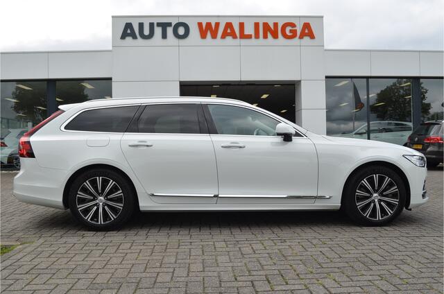 Volvo V90 2.0 B4 Inscription 2x Memory stoel | Pilot assist | Harman Kardon | Dodehoeksensor | Carplay | Stuur + Stoelverwarming | NL auto | Leer