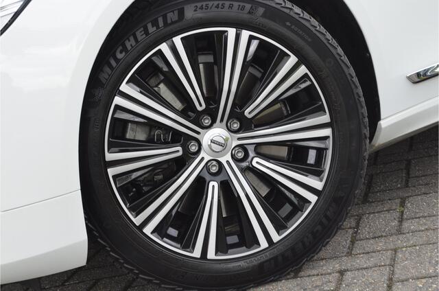 Volvo V90 2.0 B4 Inscription 2x Memory stoel | Pilot assist | Harman Kardon | Dodehoeksensor | Carplay | Stuur + Stoelverwarming | NL auto | Leer