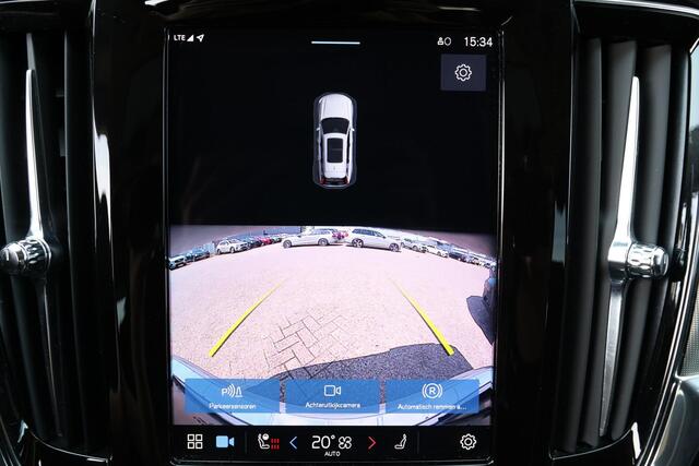 Volvo V90 T6 Recharge AWD Core Bright - LONG RANGE - IntelliSafe Assist & Surround - Adaptieve LED koplampen - Parkeercamera achter - Verwarmde voorstoelen, stuur & achterbank - Parkeersensoren voor & achter - Extra getint glas - 18' LMV