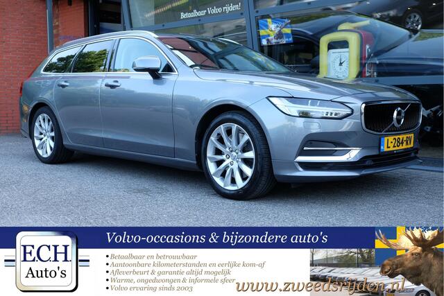 Volvo V90 T5 255 pk Aut. Panoramadak, Adaptieve CC, Apple CarPlay, Leer, Trekhaak