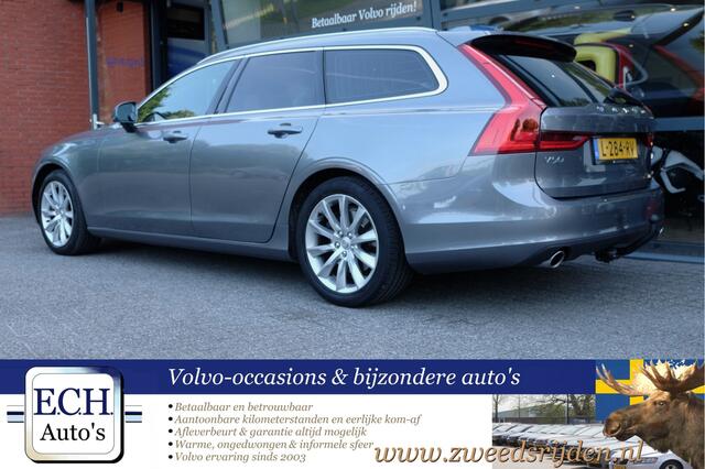 Volvo V90 T5 255 pk Aut. Panoramadak, Adaptieve CC, Apple CarPlay, Leer, Trekhaak