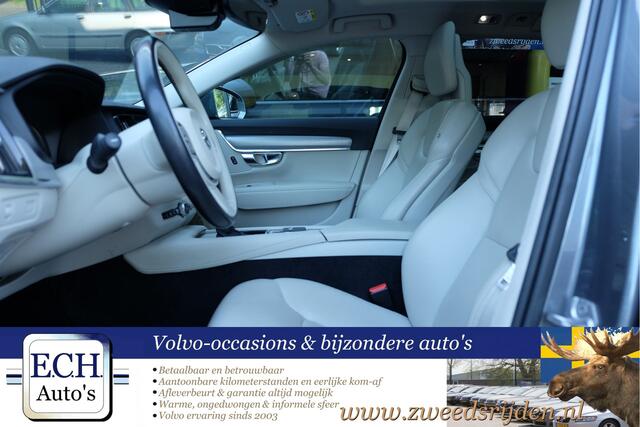Volvo V90 T5 255 pk Aut. Panoramadak, Adaptieve CC, Apple CarPlay, Leer, Trekhaak