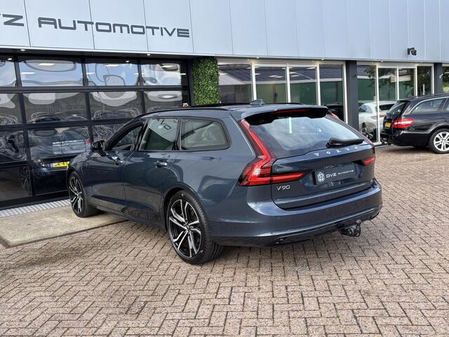 Volvo V90 2.0 T8 PHEV AWD Long Range Ultimate Dark | Pano | Luchtvering | 360 Camera | Trekhaak | BTW