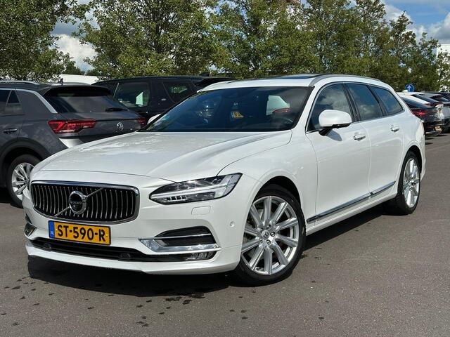 Volvo V90 2.0 T4 Inscription Trekhaak | 360 cam | Stoelmassage & Ventilatie | Pano | Stoel + stuurverwarming| Dealer onderhouden