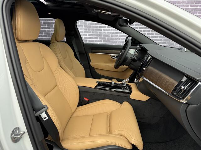 Volvo V90 2.0 T8 Plug-in hybrid AWD Ultra Executive Edition | Snel rijden | Bowers & Wilkins | Luchtvering | Alarm | Gelaagd glas | Massage | Stoel koeling + verwarming | VOL