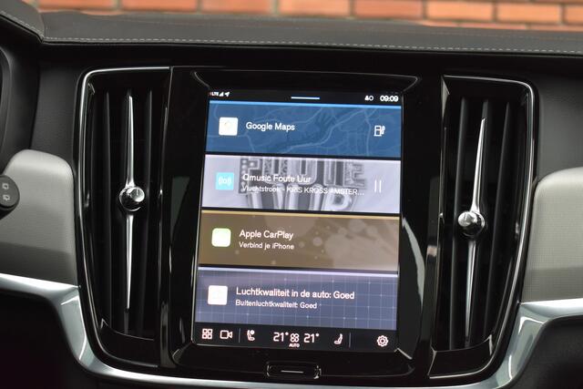Volvo V90 T8 455PK Plug-in hybrid AWD Ultra Dark | Trekhaak | Harman/Kardon | 360 Camera |