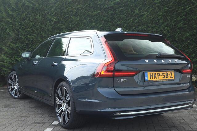 Volvo V90 2.0 T6 Plug-in hybrid AWD Ultra Bright | Luchtvering | B&W Audio | 360-camera | Head-up display | Schuif/kanteldak