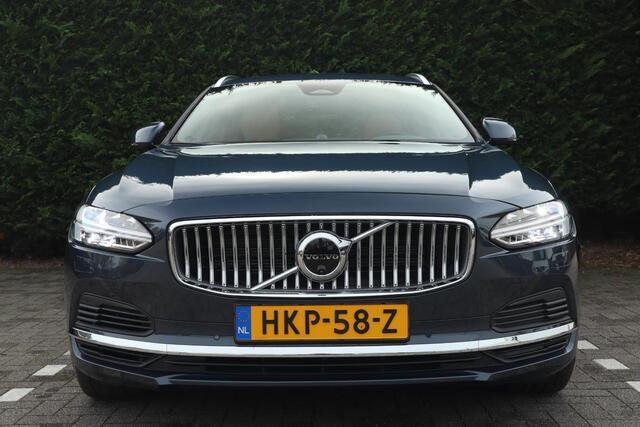 Volvo V90 2.0 T6 Plug-in hybrid AWD Ultra Bright | Luchtvering | B&W Audio | 360-camera | Head-up display | Schuif/kanteldak