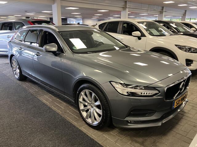 Volvo V90 2.0 T4 Momentum , Automaat, Leder, Trekhaak, Dakrails, Navi, Stoel/Stuurverwarming, Camera, Adap.Cruise, Apple Carplay & Android Auto, Clima, Bluetooth,