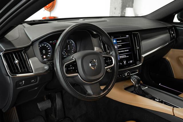 Volvo V90 2.0 T4 Business Luxury+ | Climate Control | Parkeerverwarming | Nappa Lederenbekleding | Keyless Entree | Harman Kardon Premium Audio | Stoelverwarming | Panoramadak | Head-Up Display | Massage Functie in voorstoelen