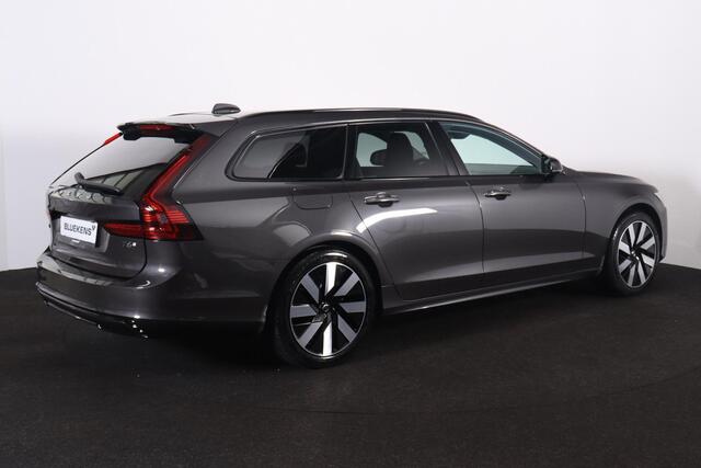 Volvo V90 T6 Recharge AWD Plus Dark - LONG RANGE - IntelliSafe Assist & Surround - 360º Camera - Harman/Kardon audio - Adaptieve LED koplampen - Verwarmde voorstoelen, stuur & achterbank - Parkeersensoren voor & achter - Elektr. bedienb. voorstoelen met geheugen - 