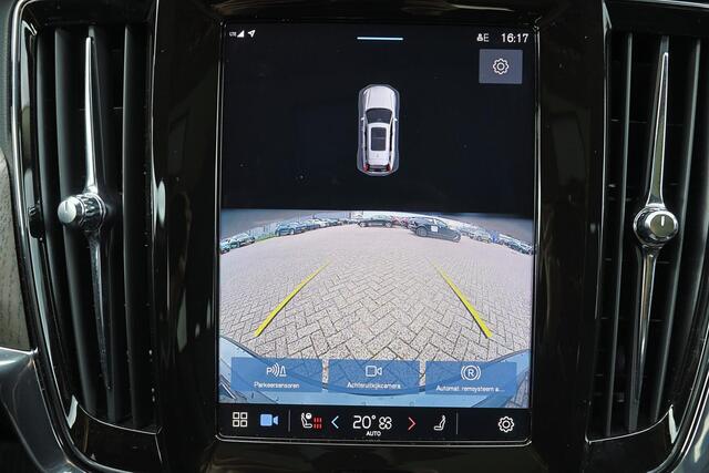Volvo V90 T6 AWD Inscription - LONG RANGE - Panorama/schuifdak - IntelliSafe Assist & Surround - Harman/Kardon audio - Adaptieve LED koplampen - Parkeercamera achter - Verwarmde voorstoelen, stuur & achterbank - Parkeersensoren voor & achter - Extra getint glas - E