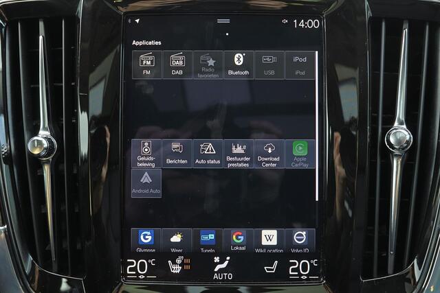 Volvo V90 B4 Inscription - Panorama/schuifdak - IntelliSafe Assist & Surround - 360º Camera - Harman/Kardon audio - Adaptieve LED koplampen - Verwarmde voorstoelen, stuur & achterbank - Parkeersensoren voor & achter - Elektr. bedienb. voorstoelen met geheugen - Hea