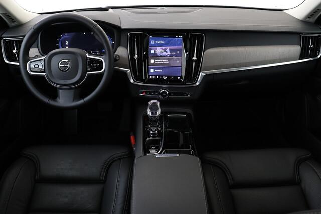 Volvo V90 T6 PLUG-IN HYBRID AWD ULTRA BRIGHT -PANO.DAK|HARMAN/KARDON|GEVENT.LEDER+MASSAGE|360°CAM|TREKHAAK|HEAD-UP DISP.
