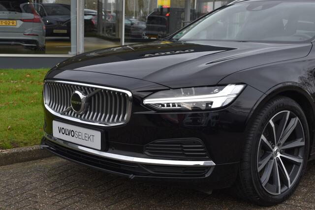 Volvo V90 T8 390PK AWD Inscription | H&K | ACC | Blis | Trekhaak | Camera | Stuurverwarming | Leder