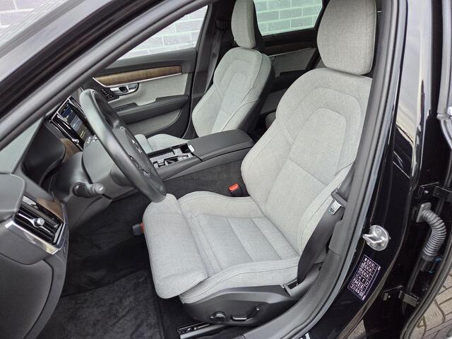 Volvo V90 T6 Plug-in Hybrid AWD Inscription Aut | Trekhaak 2100 kg | Google Maps | Long Range Accu | Harman Kardon | Elek. Stoelen | Stoel-/Stuurverwarming | Panoramadak | Wool Blend Interieur | All- seasonbanden