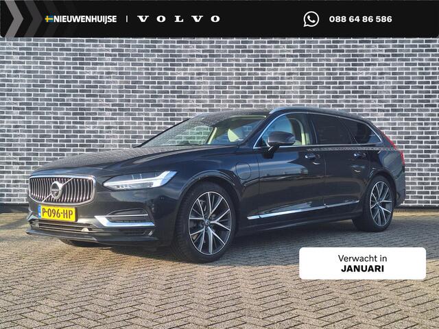 Volvo V90 2.0 T8 AWD Inscription | Trekhaak | Bowers & Wilkens | 360° Camera | Massage | Memory | Geventileerde/verwarmbare voorstoelen | DAB | Intellisafe surround | Schuif/kantel panoramadak |
