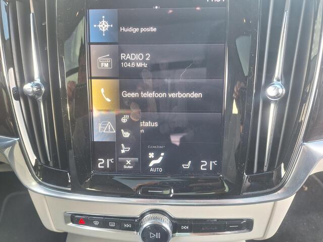 Volvo V90 2.0 T8 AWD Inscription | Trekhaak | Bowers & Wilkens | 360° Camera | Massage | Memory | Geventileerde/verwarmbare voorstoelen | DAB | Intellisafe surround | Schuif/kantel panoramadak |