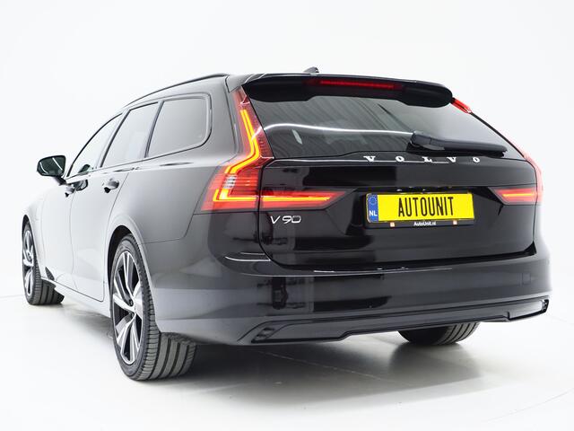 Volvo V90 2.0 T6 Plug-in hybrid AWD Plus Dark Long Range | Pilot Assist | Leder | Harman/Kardon | Trekhaak | Camera | BLIS | Keyless | Carplay