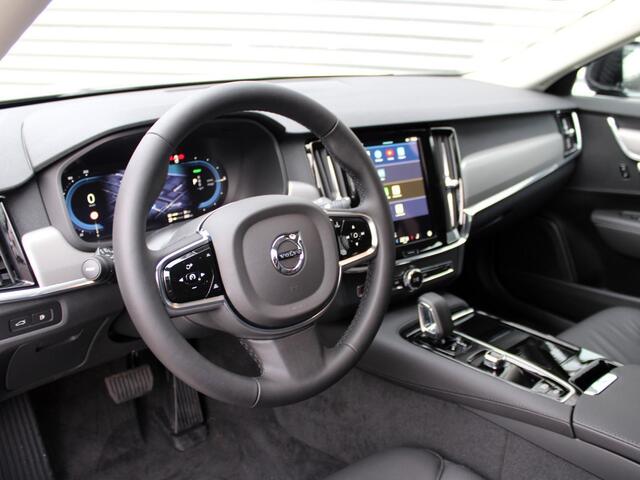 Volvo V90 T6 Recharge AWD Core Bright Automaat / 360* camera / Privacy glas / Adaptive cruise control / Leder interieur / Google Maps navi
