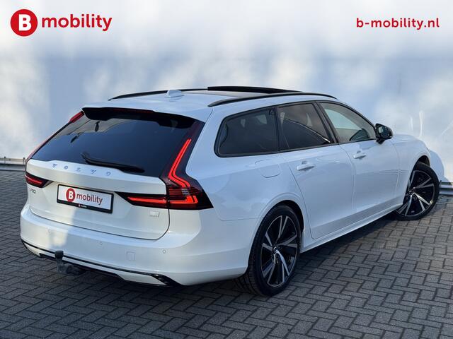 Volvo V90 2.0 T6 AWD R-Design Trekhaak 2.100kg Head Up Harman/Kardon | 360 Camera | Panoramadak | Apple CarPlay | Adaptive Cruise