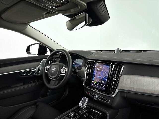 Volvo V90 T8 Plug-in hybrid AWD Ultra Dark | Panoramadak | 360° camera | Bowers & Wilkins | Luchtvering | Stoelventilatie | Stoel- en Stuurverwarming | Trekhaak