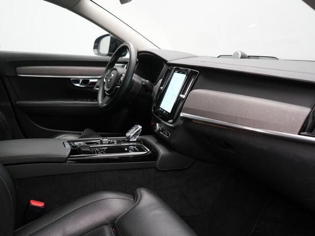 Volvo V90 T8 AWD Inscription Exclusive LONG RANGE PHEV 394pk Dealer O.H. | Panodak | Head Up | Adaptive Cruise | 360 Camera | Bowers & Wilkins | Lederen Sportstoelen Ventilatie & Memory | Keyless | Blis | Stoelen & Stuur Verwarmd | Apple Carplay | Plug In Hybrid
