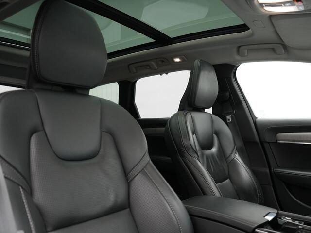 Volvo V90 T8 AWD Inscription Exclusive LONG RANGE PHEV 394pk Dealer O.H. | Panodak | Head Up | Adaptive Cruise | 360 Camera | Bowers & Wilkins | Lederen Sportstoelen Ventilatie & Memory | Keyless | Blis | Stoelen & Stuur Verwarmd | Apple Carplay | Plug In Hybrid